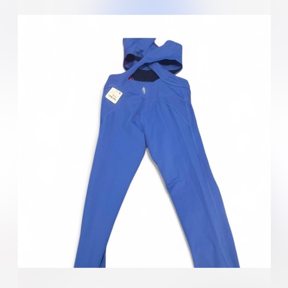 Free people Blue Athletic Jumpsuit - Picture 2 of 7